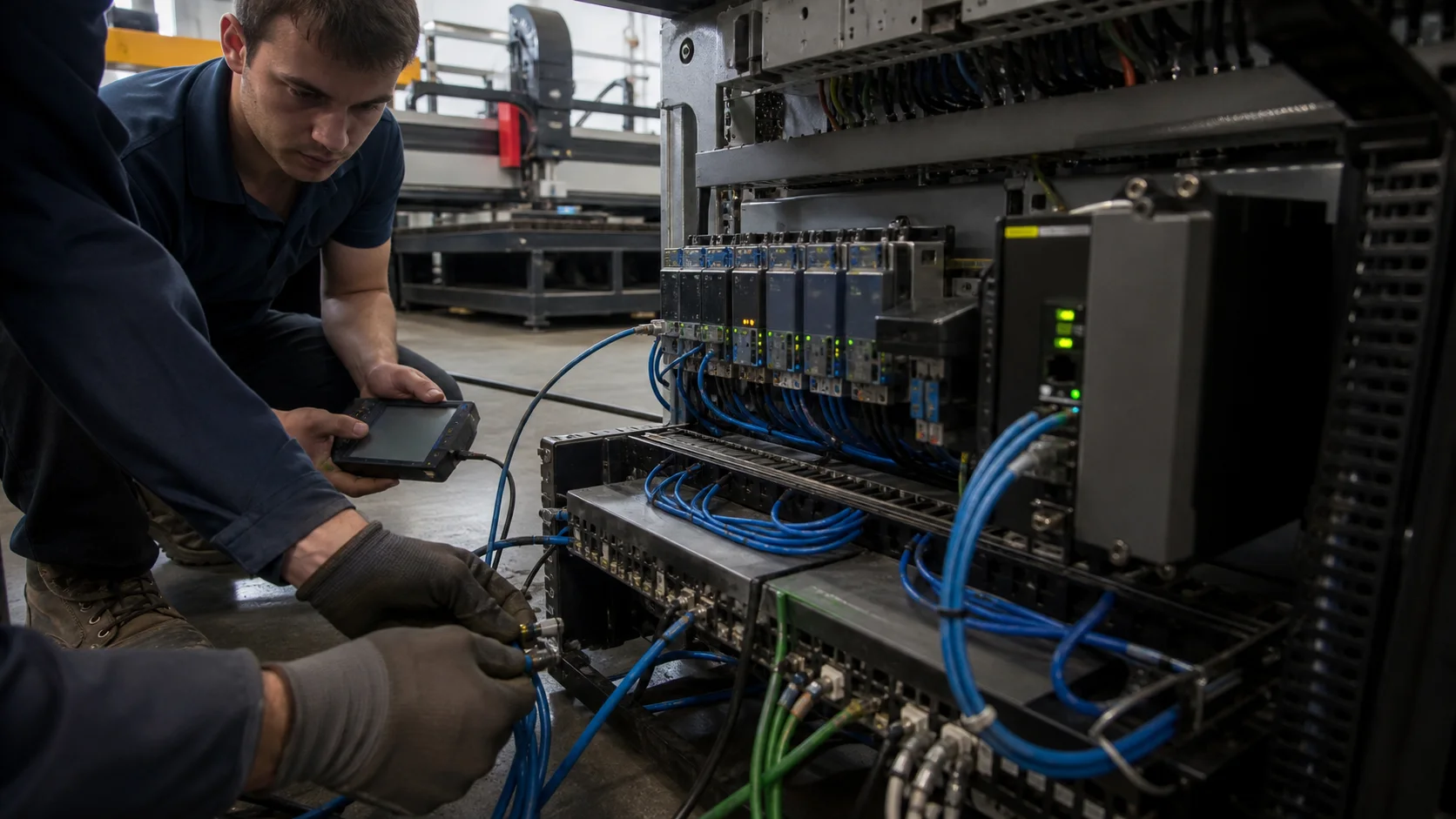 Beckhoff EtherCAT auf CypCut umrüsten