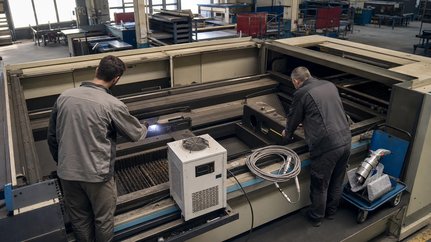 TRUMPF CO2 auf Faserlaser umbauen: Leitfaden