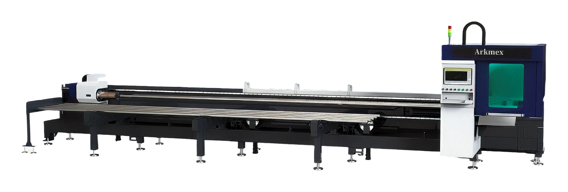 Arkmex AX-6000T tube fiber laser cutting machine for pipe processing