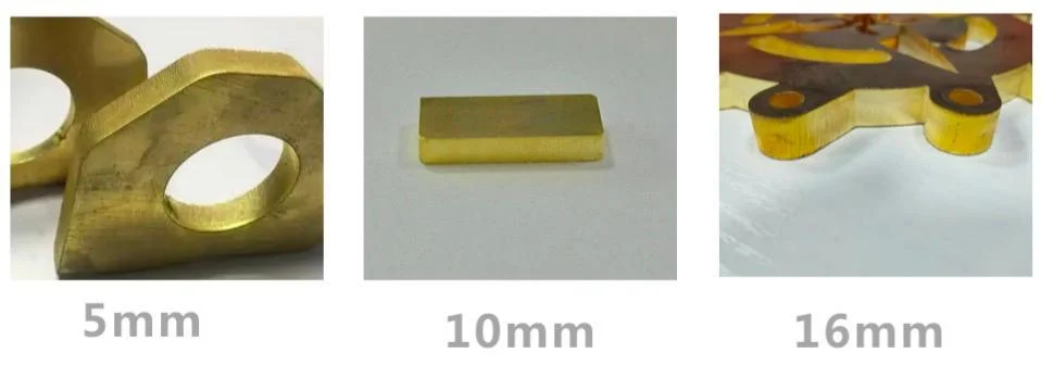 Arkmex fiber laser cutting sample copper